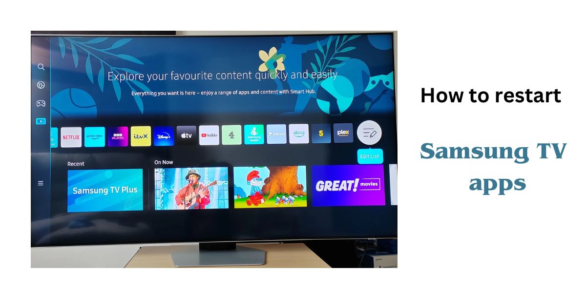 How to Restart Samsung TV apps?