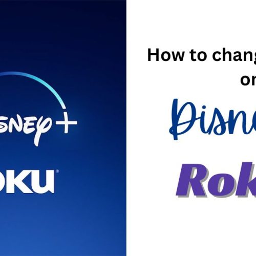 How to change language on Disney plus Roku?