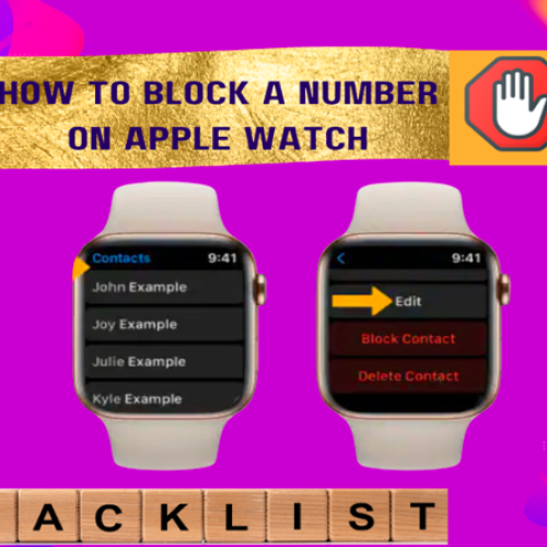How to block a number on Apple Watch?