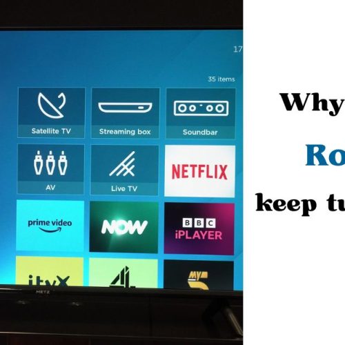 Why does my Roku TV keep turning off?