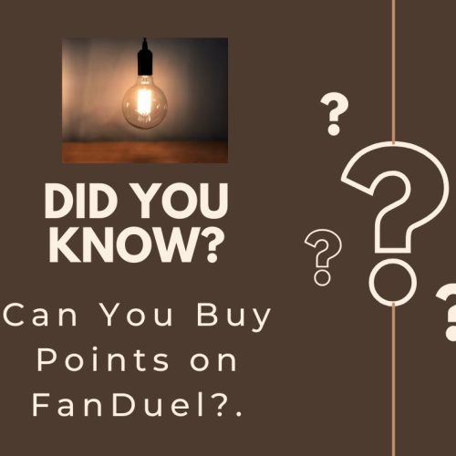 Can You Buy Points on FanDuel?.